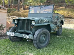 LOt 702: 1942 Willys MB 'Glove Box Slat'