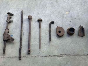 Lot 706: WW II Track Tools for Universal Carrier
