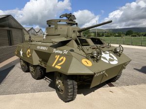 Lot 708: 1943 M8 Greyhound 'Fighting Fil'